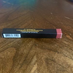 Mac powder kiss velvet blur lipstick shade peppery pink